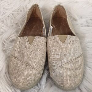 Bahama Bay Espadrilles Flats Cream size 6